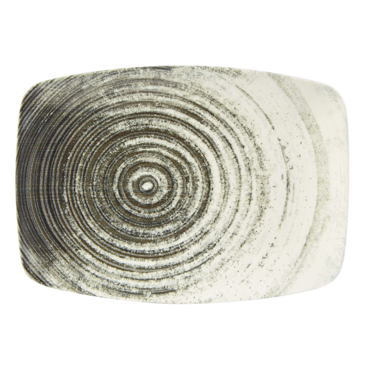 Swirl Rectangular Plate 32cm/ 12 ½"