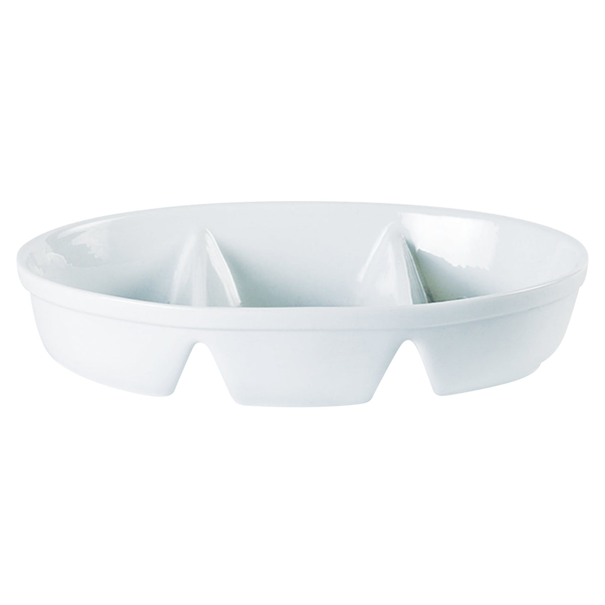 Oval 3 Division Dish 28cm/11" - Pack 4