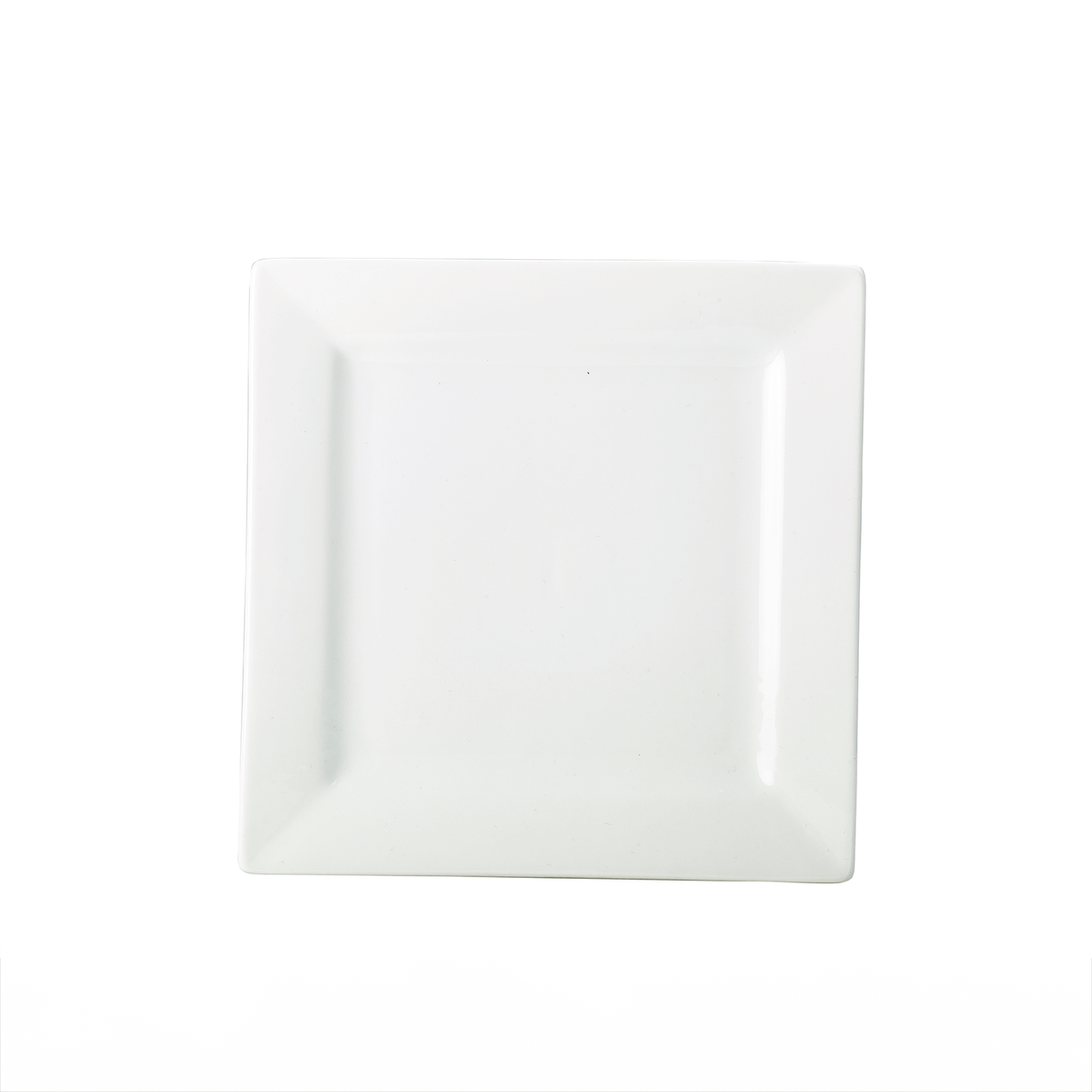 Genware Porcelain Square Plate 30cm/12"- Pack 6