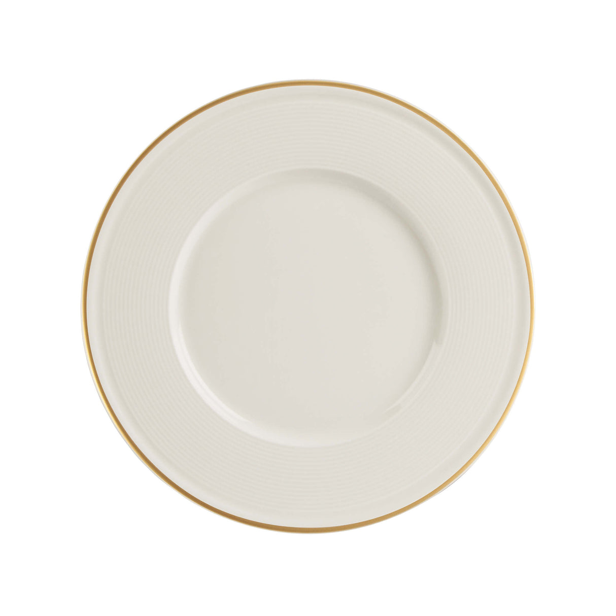 Line Gold Band Plate 25cm
