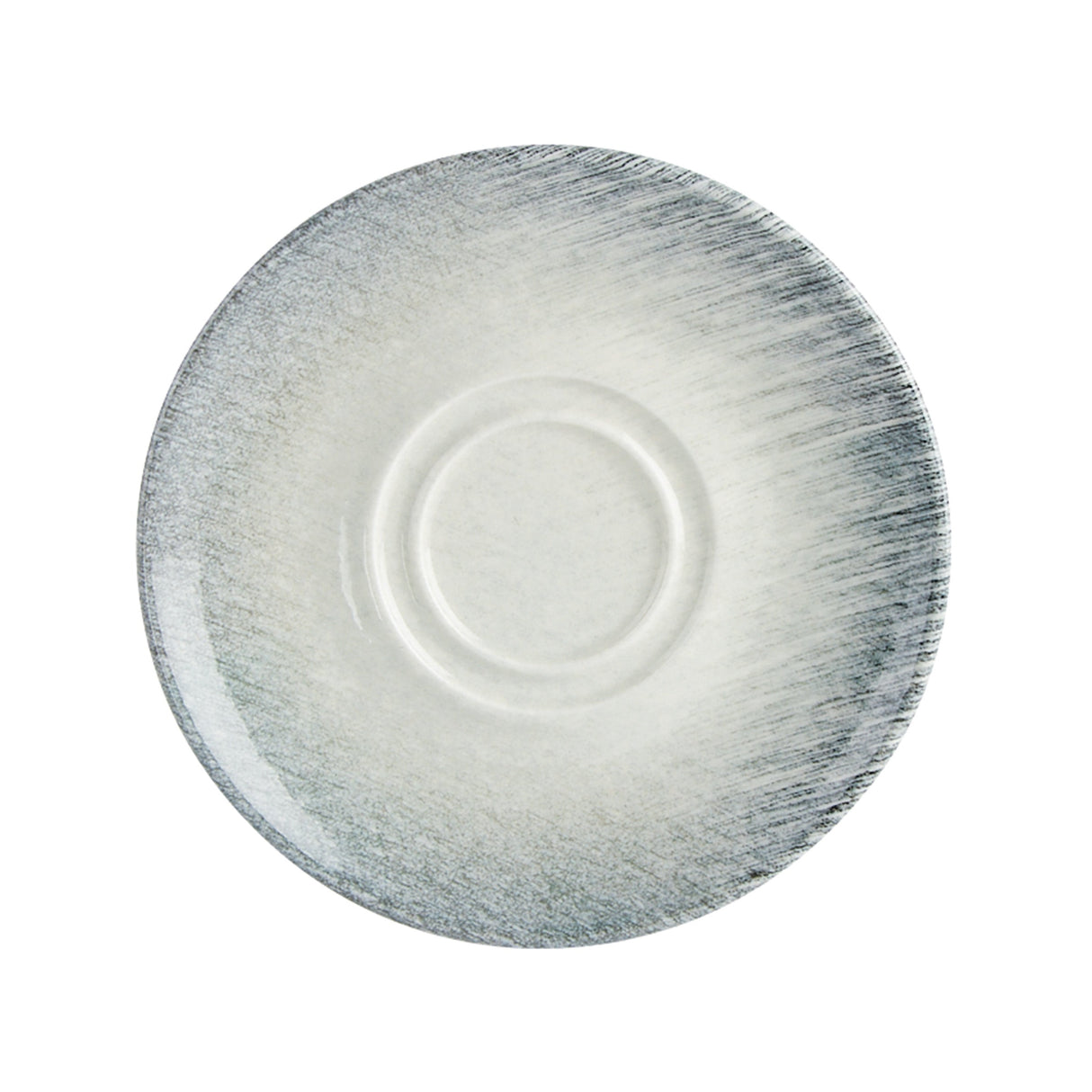 Linear Double Well Saucer 16cm/6¼" - Pack 12