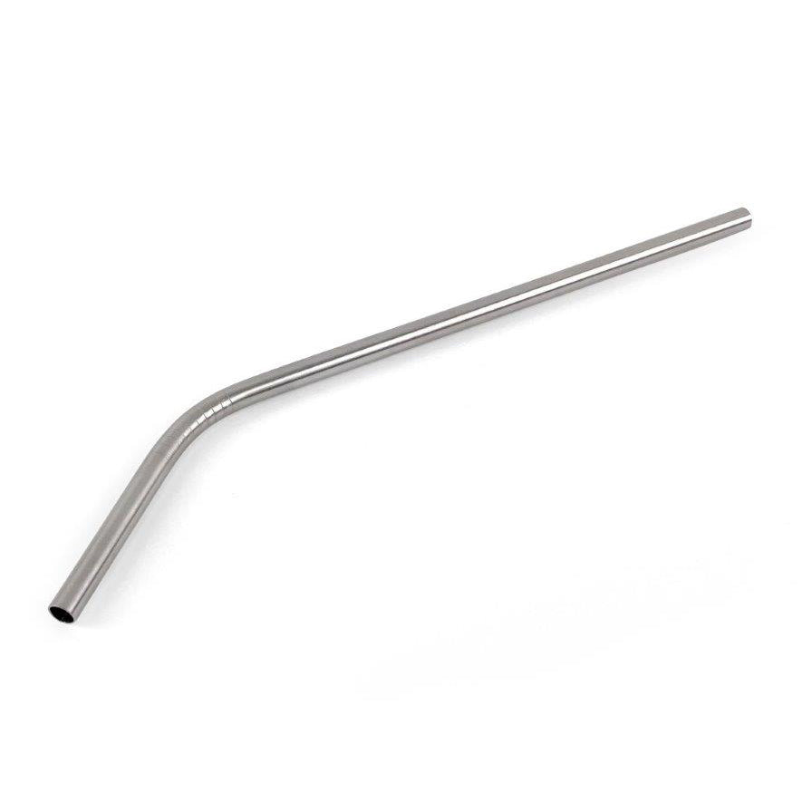 Stainless Steel Straws Curved - Pk 25