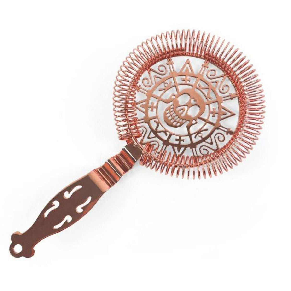 COPPER PLATED SKULL STRAINER