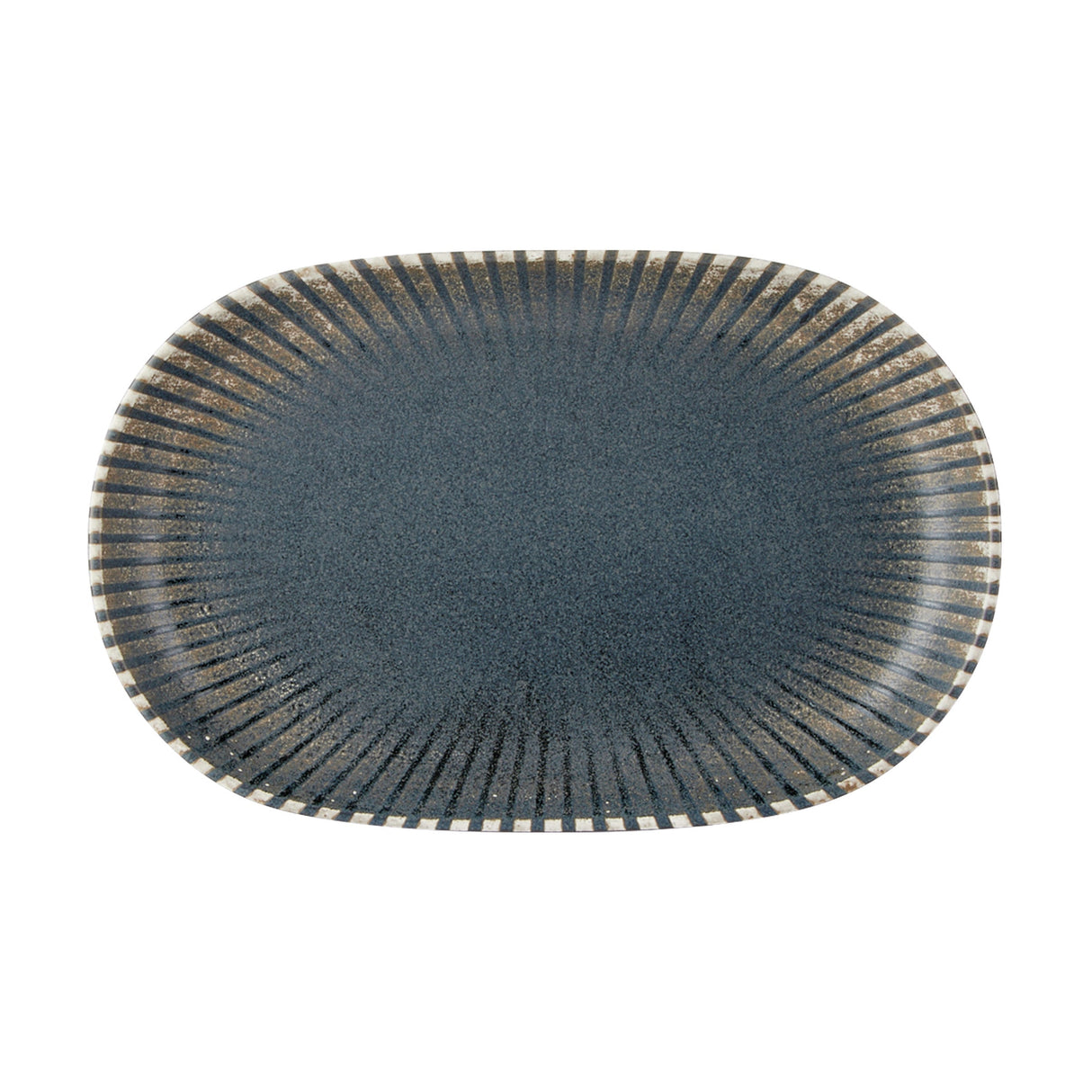 Flint Oval Platter 28 x 18cm 11 x 7" - Pack 6