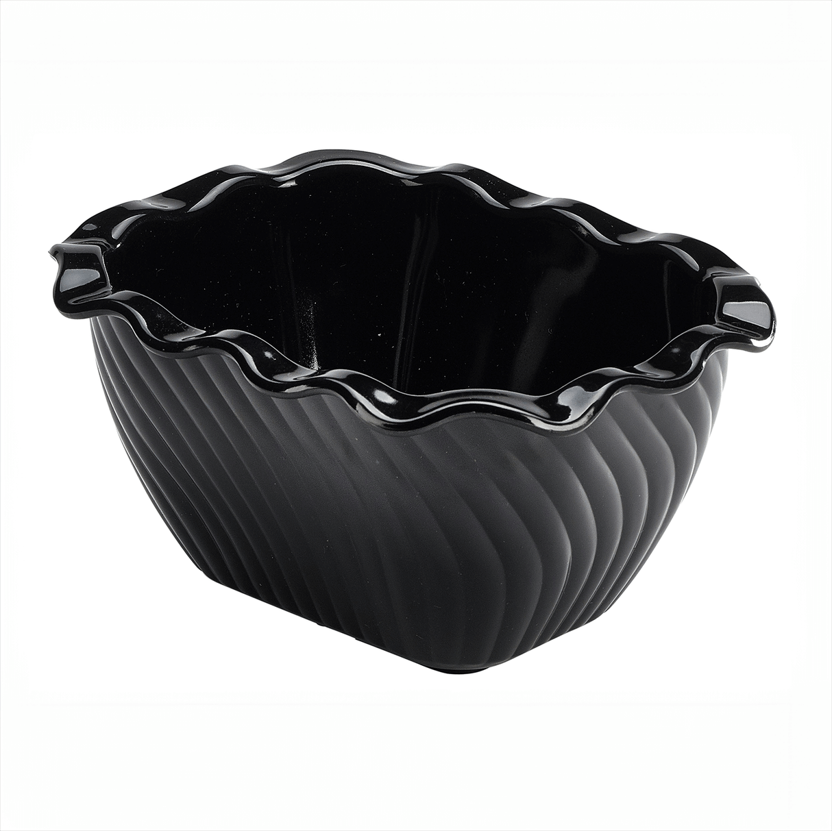 Crock 2.5Lb (1.1Kg) Tulip Black 158X127X89mm - Pack 1