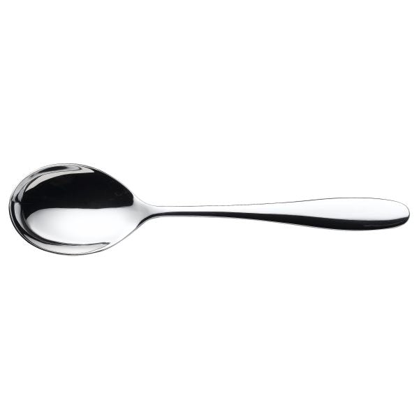 Genware Saffron Dessert Spoon 18/0 (Dozen)- Pack 1