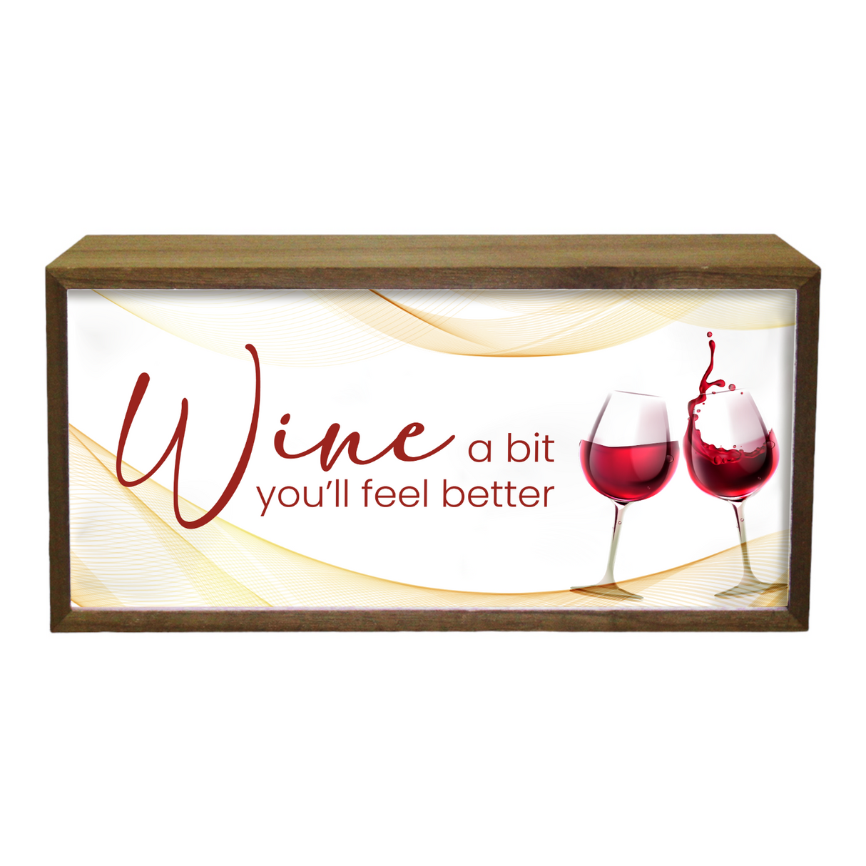 Light Box For Home Wine A Bit Feel Better