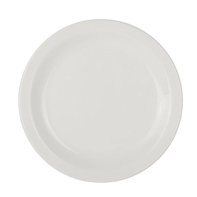 Simplicity White Cresta Plate 20.25cm (8")