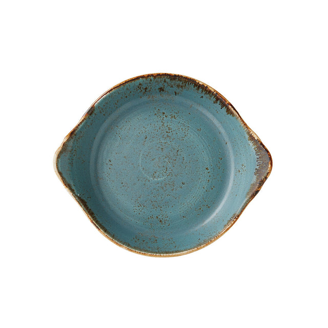 Craft Blue Round Eared Dish 18.5cm (7 1/4")