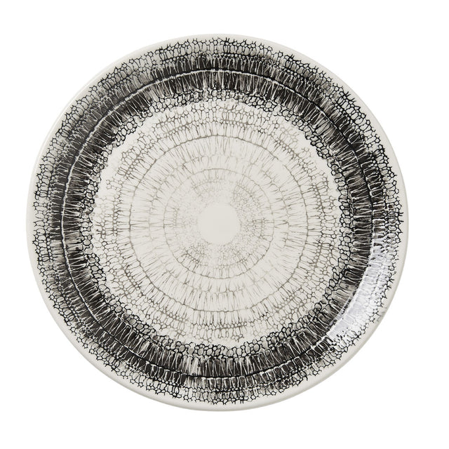Petra Graphite Coupe Plate 28cm (11")