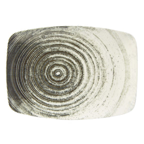 Swirl Rectangular Plate 32cm/ 12 ½"