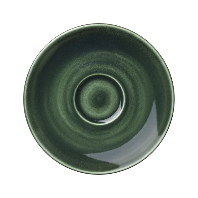 Vesuvius Burnt Emerald Liv Saucer 15.25cm (6")