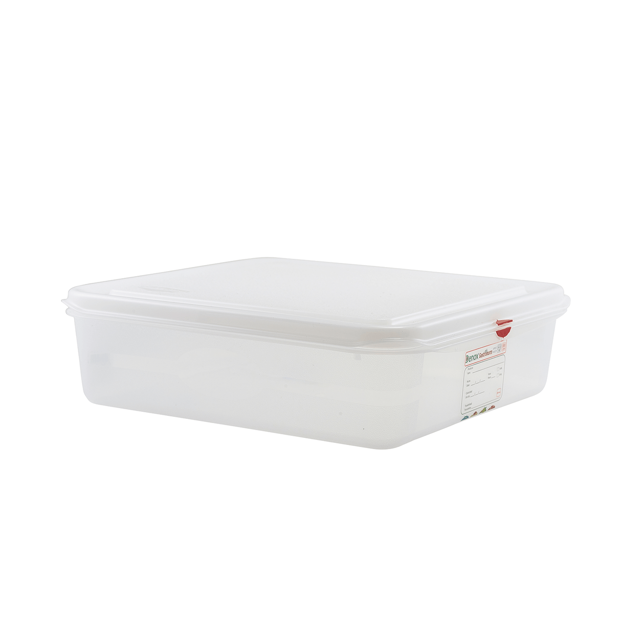 GN Storage Container 2/3 100mm Deep 9L- Pack 6