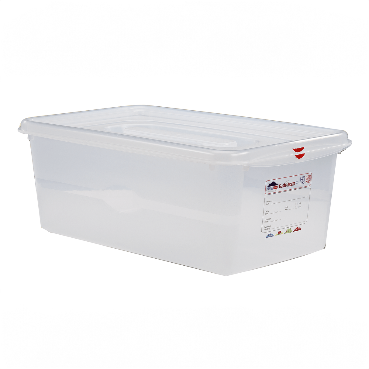 GN Storage Container 1/1 200mm Deep 28L- Pack 6