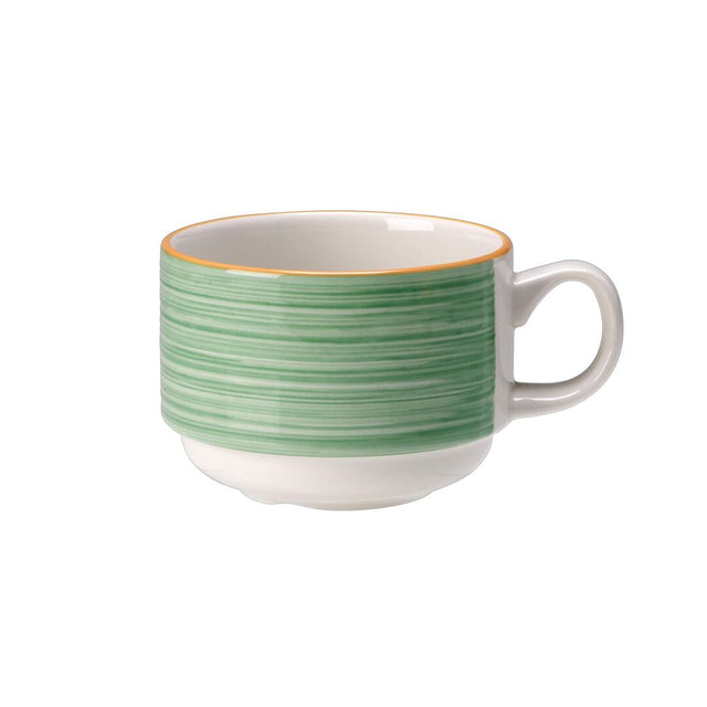 Rio Green Slimline Stacking Cup 20cl (7oz)
