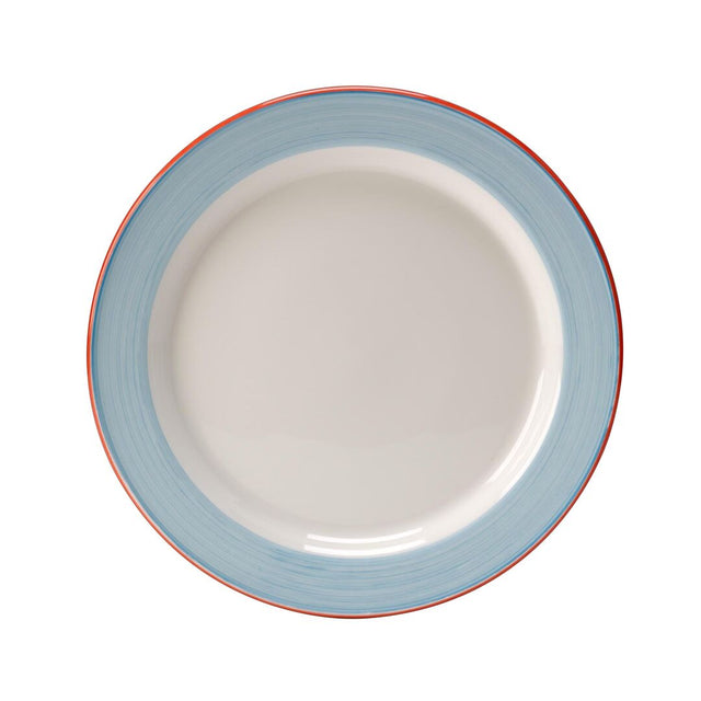 Rio Blue Slimline Plate 25.5cm (10")