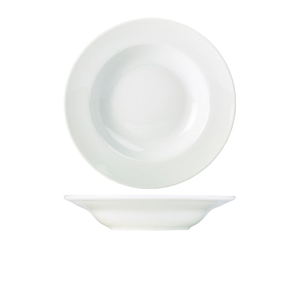 Genware Porcelain Soup Plate/ Pasta Dish 27cm/ 10.75"