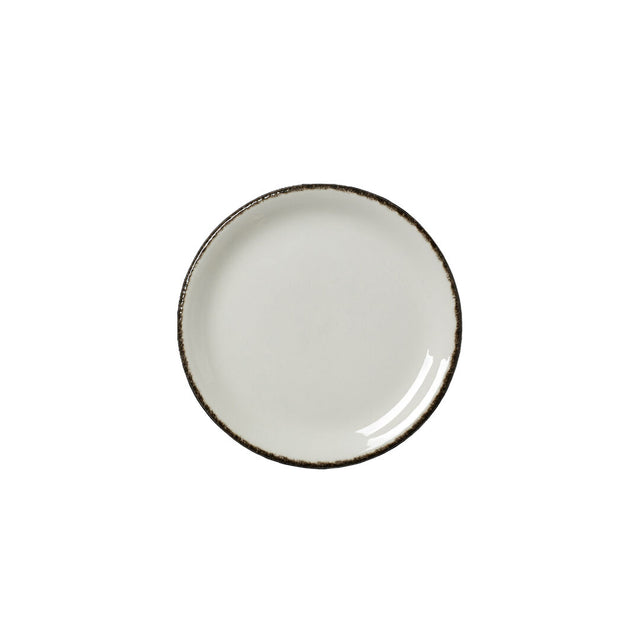 Charcoal Dapple Coupe Plate 15.25cm (6")