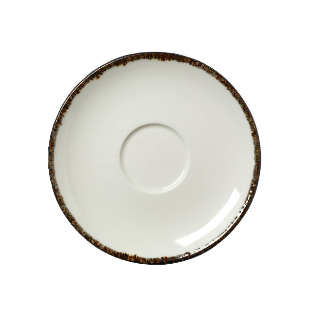 Charcoal Dapple Liv Saucer 15.25cm (6")