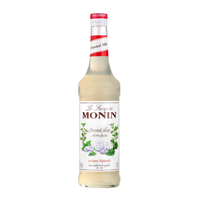 Monin Mint (Frosted) Syrup 70cl label