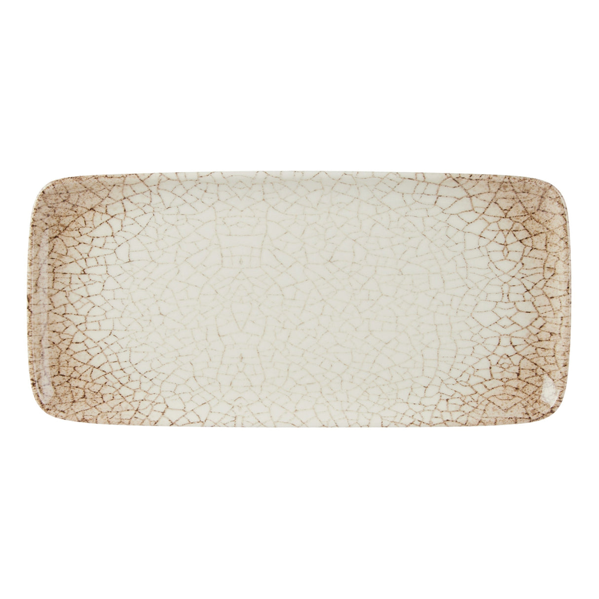 Scorched Rect Platter 34 x 16cm 13Â½ x 6Â¼" - Pack 6