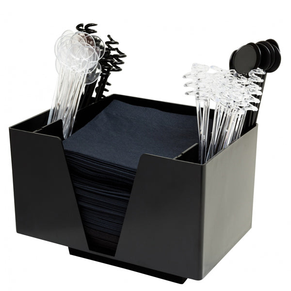 3 Part Bar Organiser BLACK