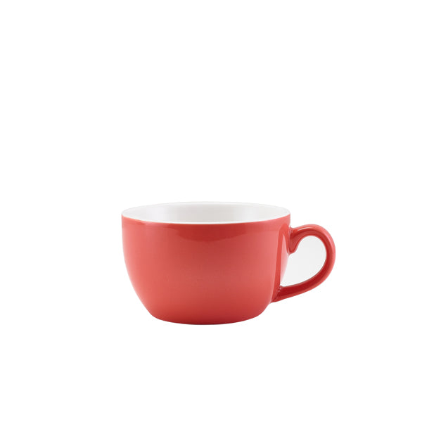 GenWare Porcelain Coral Bowl Shaped Cup 25cl/ 8.75oz