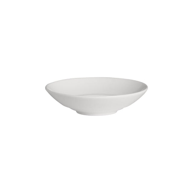 Signature Sauce Dish 9.5 x 2.5cm 6cl Well 5.7cm 0.4cl (3 3/4 x 1" 2oz Well 2 1/4" 1/8oz)