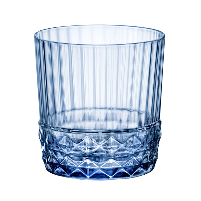 America 20s Sapphire Blue DOF 9.21cm H 37cl (3 5/8" 12 1/2oz)