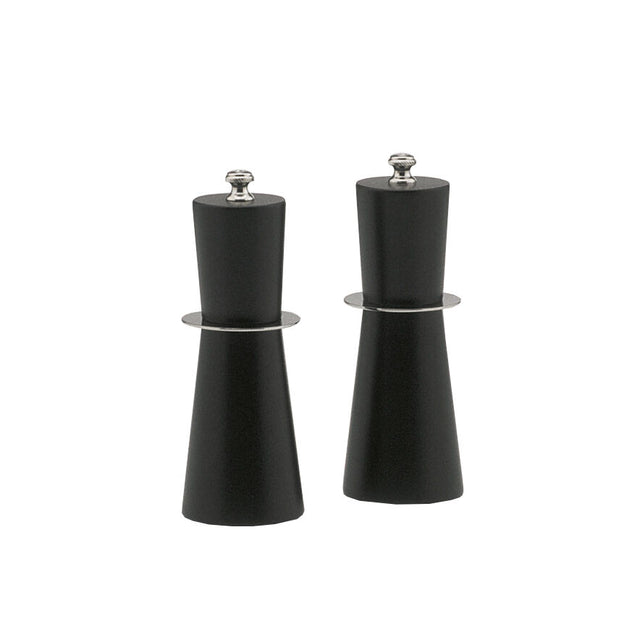 Neutral Catering Wood Black Salt Mill 13.5cm (5 1/3")