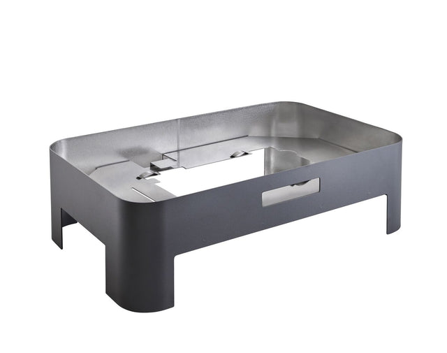 Excellent Black GN 1/1 Induction Chafer Stand 58 x 37 x 17cm (22 4/5 x 14 1/2 x 6 2/3")