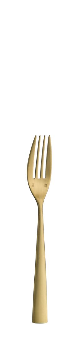 Accent PVD Gold Brushed Dessert Fork 17.9cm (7")