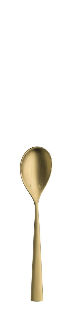 Accent PVD Gold Brushed Tea Spoon 13cm (5 1/8")