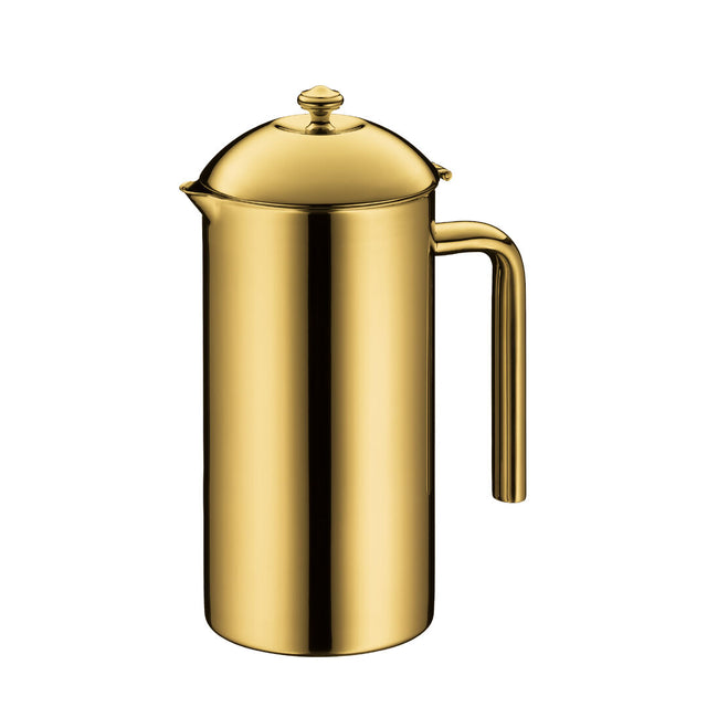 Neutral Gold Polished Large Coffee Pot 24.8cm 1.2L (9 3/4" 40 3/5oz)