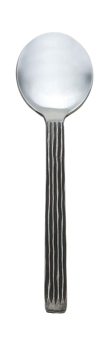 Distressed Briar Bouillon Soup Spoon 16.5cm (6 1/2")