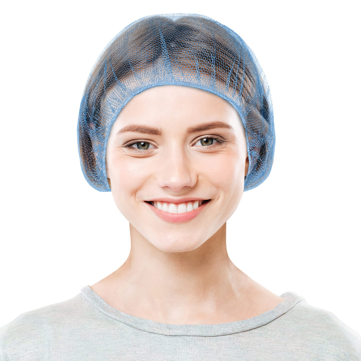 Blue Hairnets 144Pk