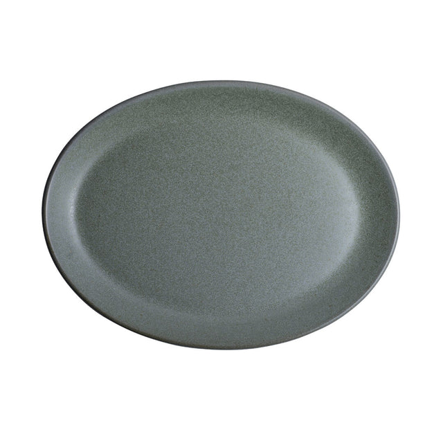 Maham Carnaby Teal Oval Plate 20.25 x 15.25cn (8 x 6")