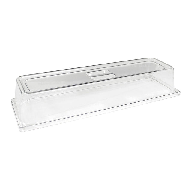 Polycarbonate Gastronorm Covers GN 2/4 53.6 x 16.8 x 91cm (21 x 6 2/3 x 3 1/2")