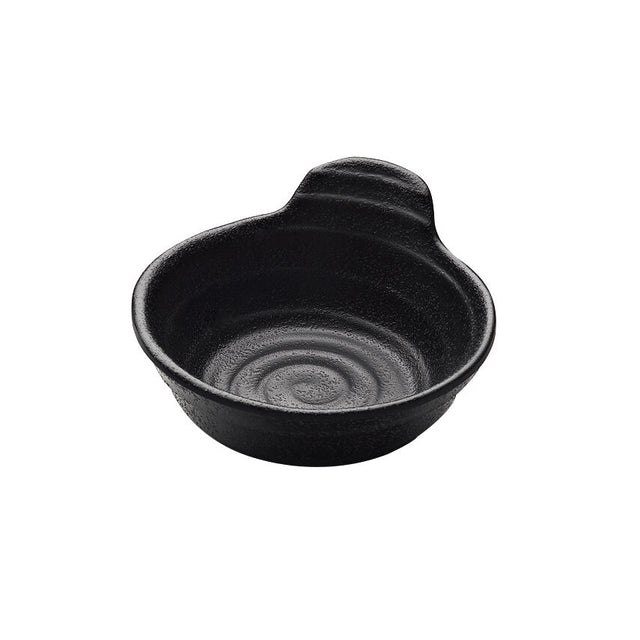 Zen Black Sauce Bowl 11.5 x 5.7cm 18cl (4 1/2 x 2 1/4" 6 1/4oz)