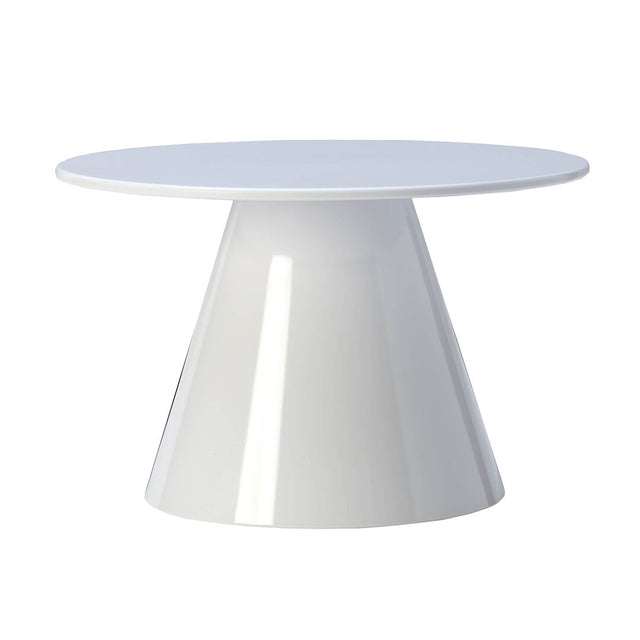 Melamine Risers White Pedestal for Round Top 17.8cm (7")