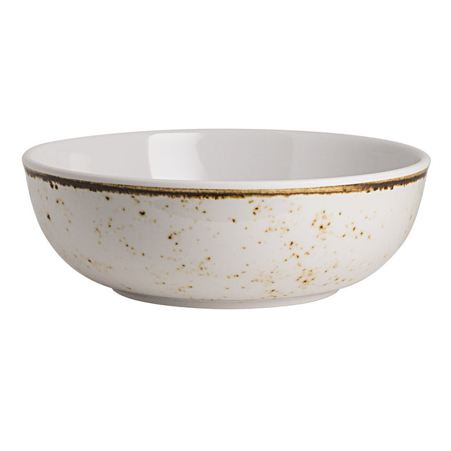 Craft White Small Round Bowl 22.9 x 7.6cm 2.1ltr (9 x 3" 2 1/4qts)