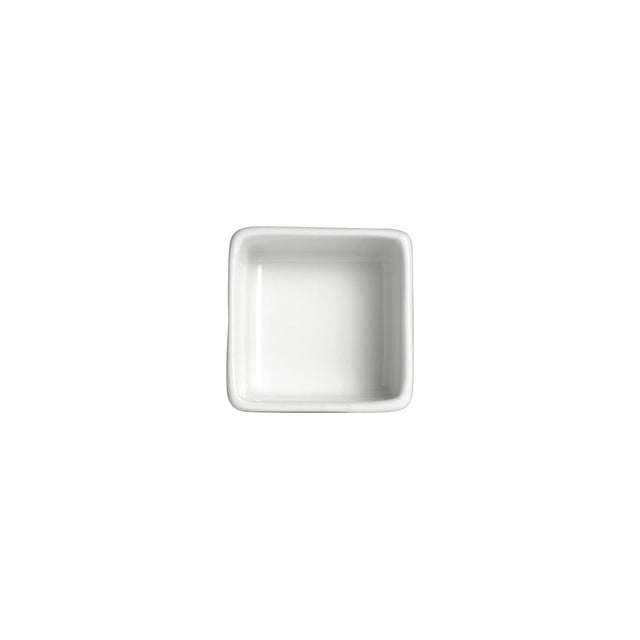Cafe Porcelain Square Ramekin 5.7 x 3.2cm 7cl (2 1/4 x 1 1/4" 2 1/2oz)