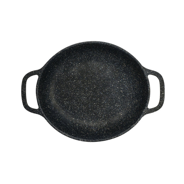 Black Oval Handled Casserole 32.4 x 22.9 x 5.4cm 165.6cl (12 3/4 x 9 x 2 1/8" 56oz)