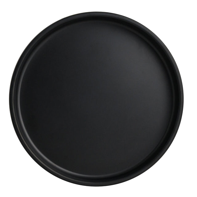 Cali Black Stack Plate 15.9 x 2.2cm (6 1/4 x 7/8")