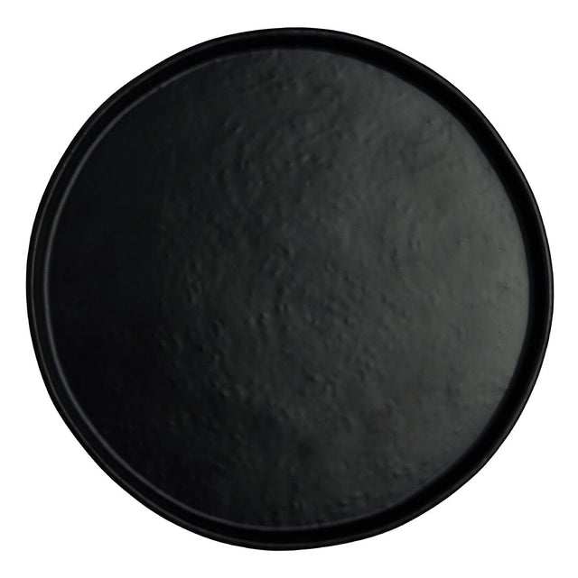 Cali Black Round Plate 27.3cm (10 3/4")