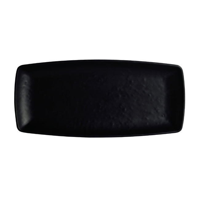 Cali Black Rectangle Plate 24.1 x 11cm (9 1/2 x 4 1/3" )