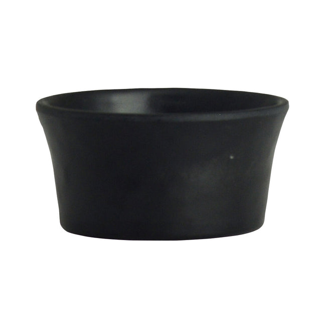 Cali Black Round Dish 5.9 x 3.2cm 4.2cl (2 1/3 x 1 1/4" 1 1/2oz)