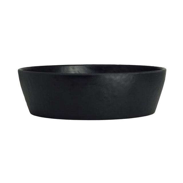 Cali Black Round Bowl 17.9 x 5.5cm 46.8cl (7 x 2 1/6" 16 1/2oz)