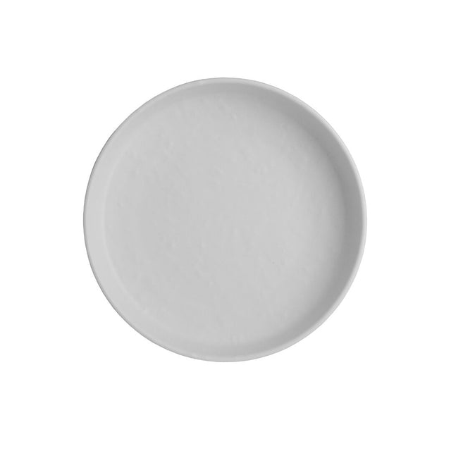 Cali White Round Plate 16.4 x 3.18cm (6 1/2 x 1 1/4")