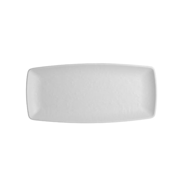 Cali White Rectangular Plate 24.1 x 11 x 2.5cm (9 1/2 x 4 1/3 x 1")